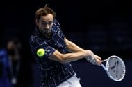 Daniil Medvedev at the Nitto ATP Finals